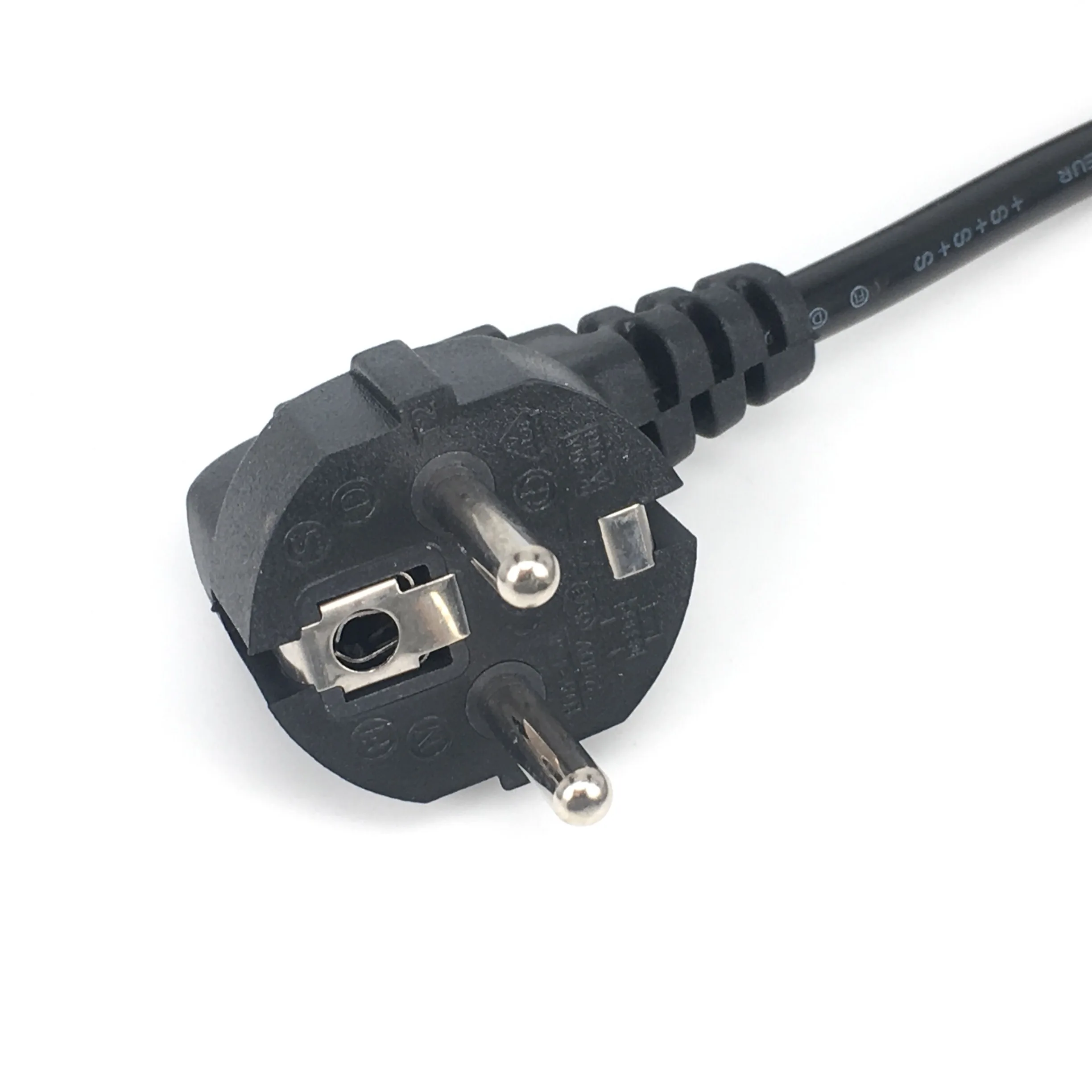 EU European AC Power Cord Euro IEC C5 Power Extension Cable 1.2m 1.5m Power Cable For Notebook Laptop PC Computer Monitor-2