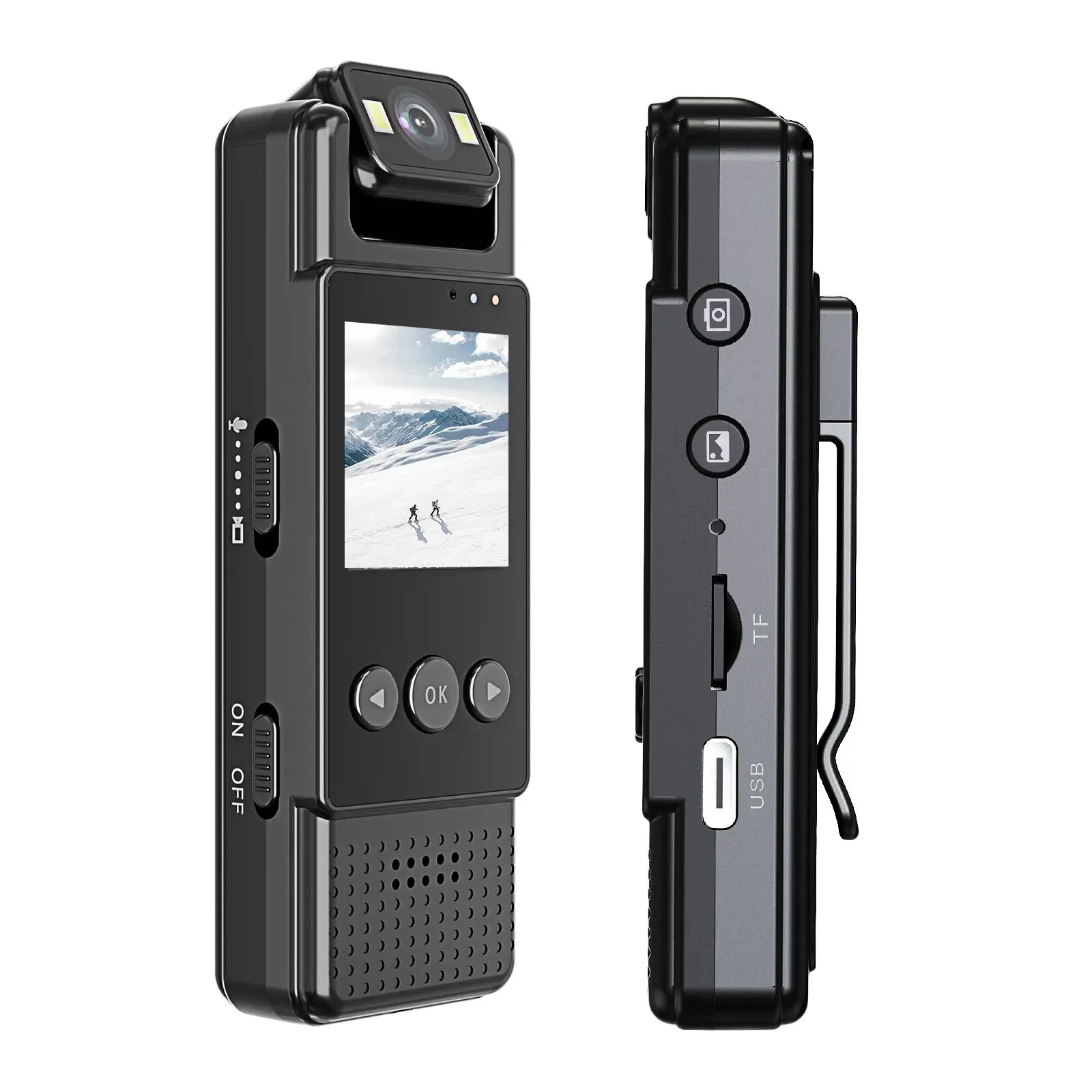Wifi Mini Camera 1080P Portable Digital Video Recorder Worn Police Small Body Cam Night Vision DV Miniature Camcorde-2