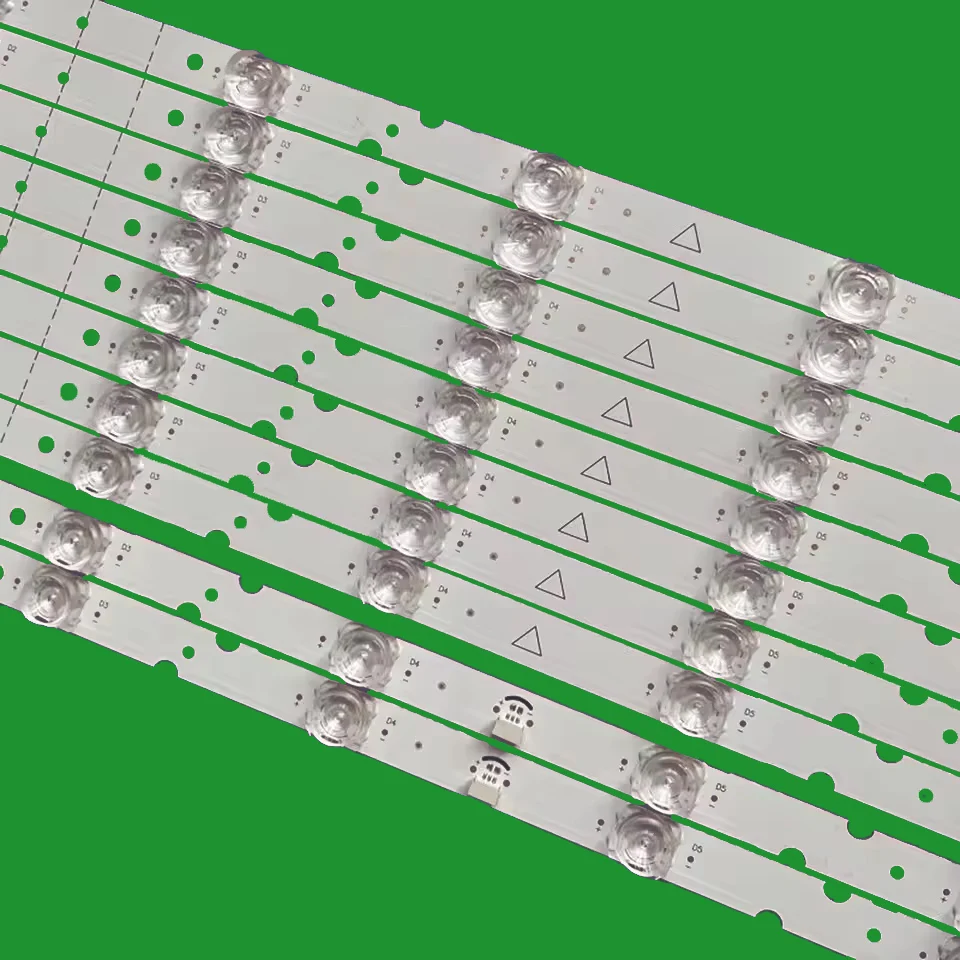 LED Strip For 65S525 65S525LABA 65S525LBAA 65EP680 65EP681 65EP682 65S4 65EP668X1 65D8-3030-8X8EA-A-LX20190328.VER2 2X8EA-B-3