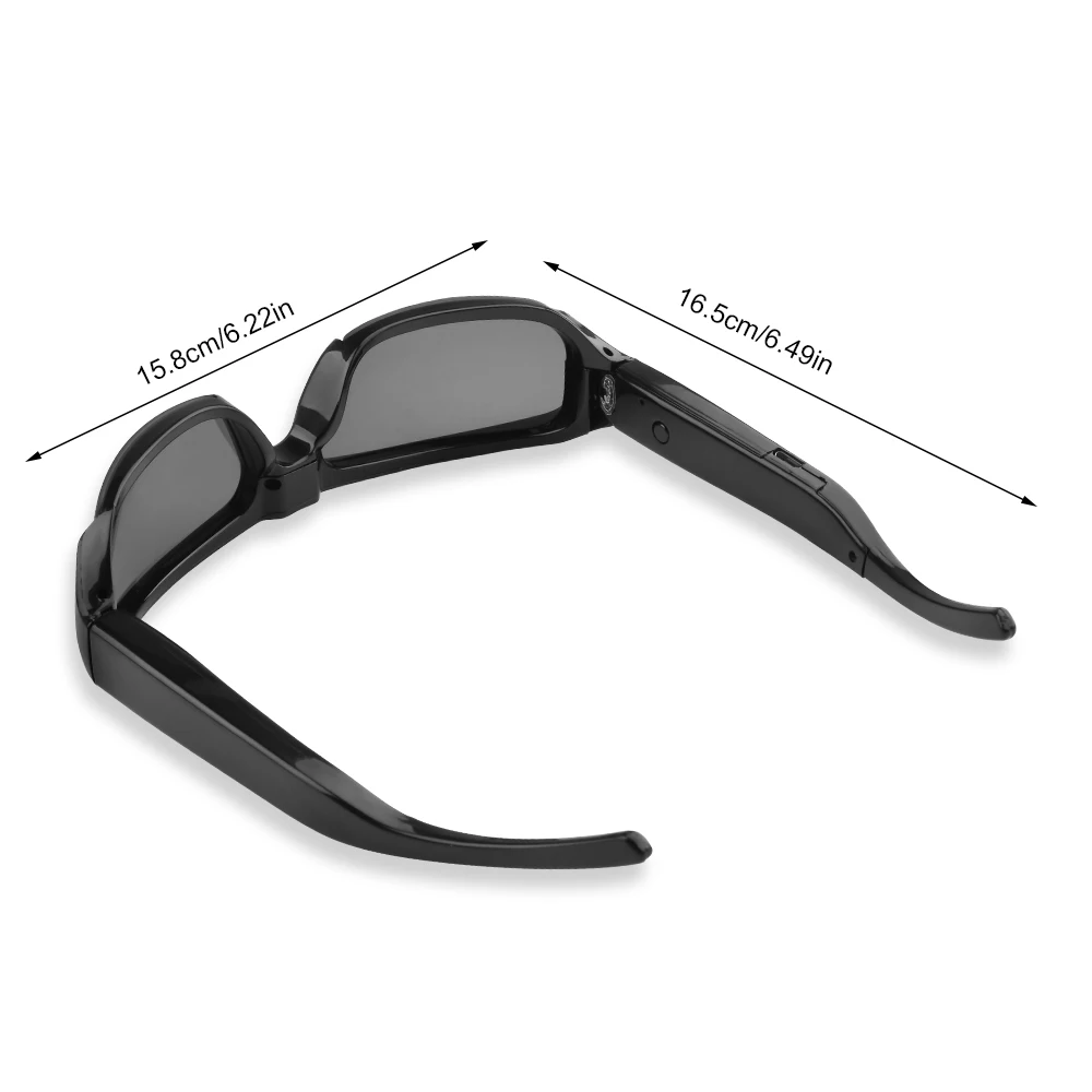 Portable 1080P HD Mini Glasses Camera Video Recorder Wearable Sunglasses Camera Outdoor Sports DV DVR Surveillance Camcorder-6
