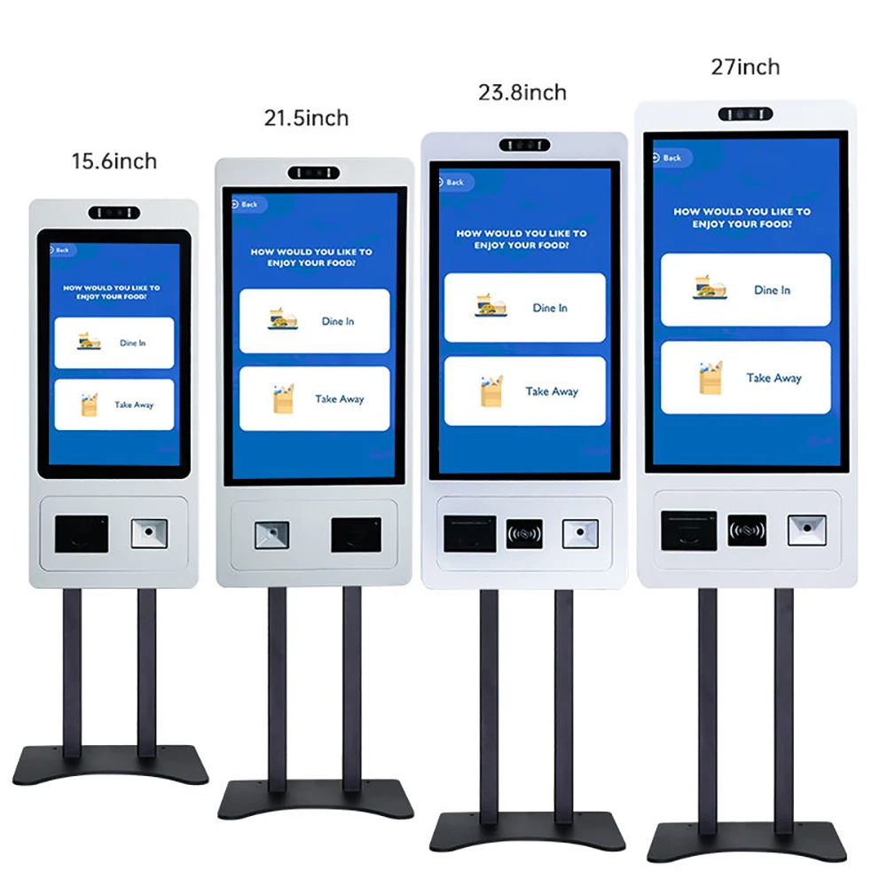 Masung Pay Booth Touch Self-service Ordering Kiosk, Self-service Payment Terminal and Ticket Collection All-in-one Kiosk