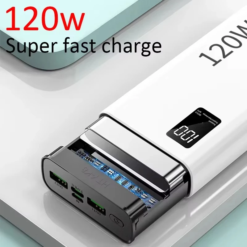 Xiaomi 120W Super Fast Charging 50000mAh High Capacity Power Bank Powerbank Portable Battery Charger For iPhone Samsung Huawei-2