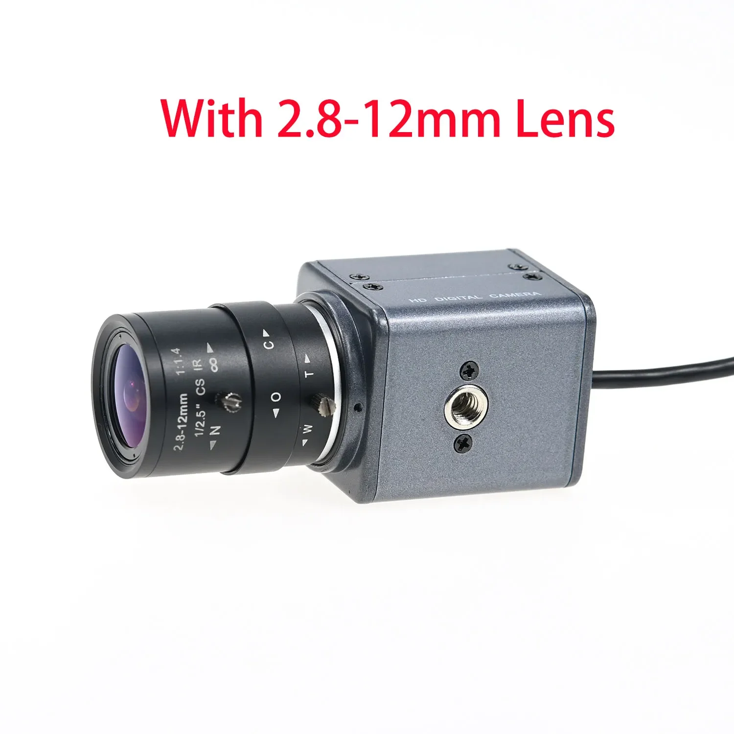 OV9281 120FPS Global Shutter 720P USB Case Camera ,Monochrome, Golf Simulator Webcam,5-50mm Zoom CS Lens,High Frame Rate Capture-3