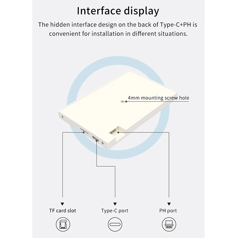 5 Inch IPS Type-C Secondary Screen Computer CPU GPU RAM HDD Monitor Dynamic Editable Theme USB Display Sub-Screen LCD NO AIDA64-2