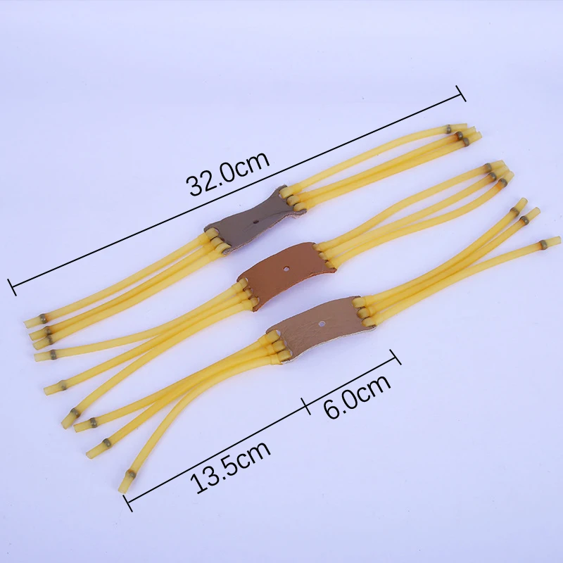 Outdoor Hunting Shooting Slingshot Parts Velocity Elastic Bungee Rubber Band Latex Tube For Slings Catapult-6