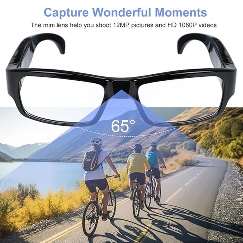 1080P HD Wearable Eyewear Portable outdoor sports eyewear for outdoor, cycling, hiking and travelling, etc.-3