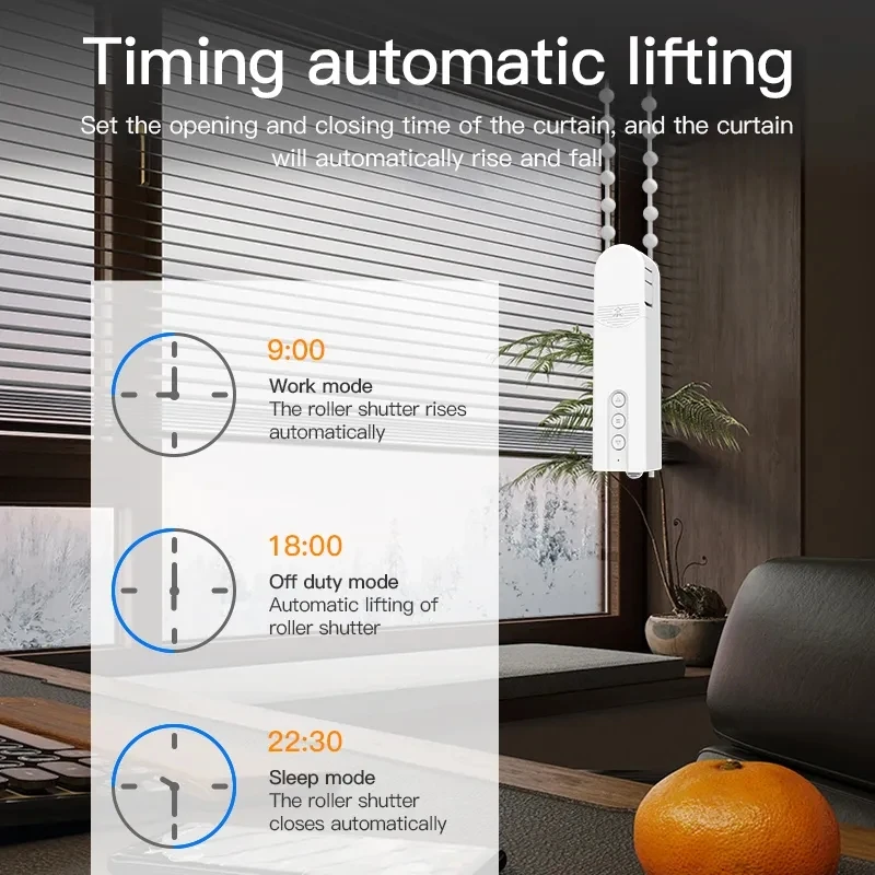 Tuya Smart Blind Motor Wifi Automatic Electric Roller Shutter Shadows App Control Lifting Curtain Opening Closing Driver-3