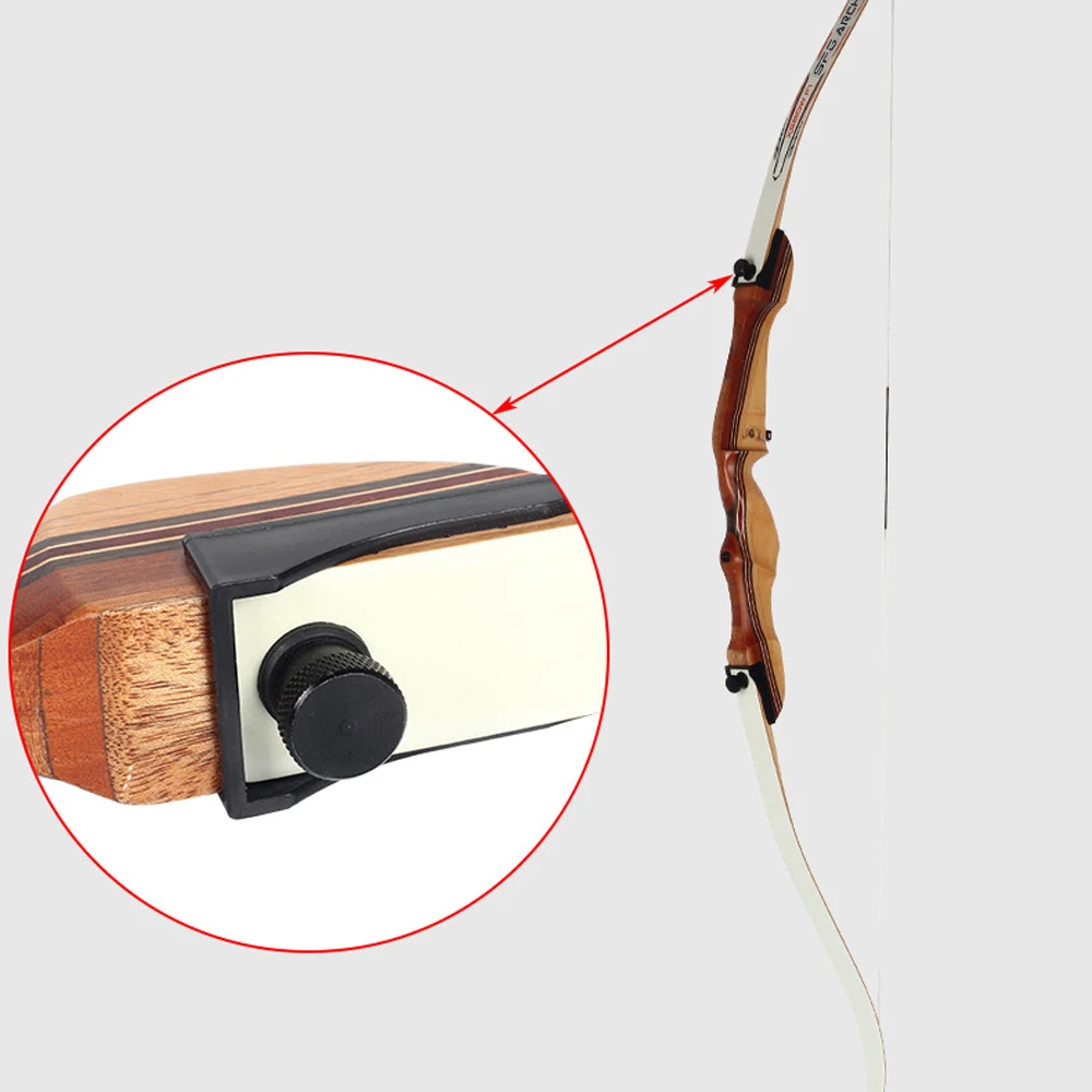 48/54/62/68 Inch Takedown Recurve Bow Youth Traditional Wood Bow Riser Target Practice Longbow Right Hand-4