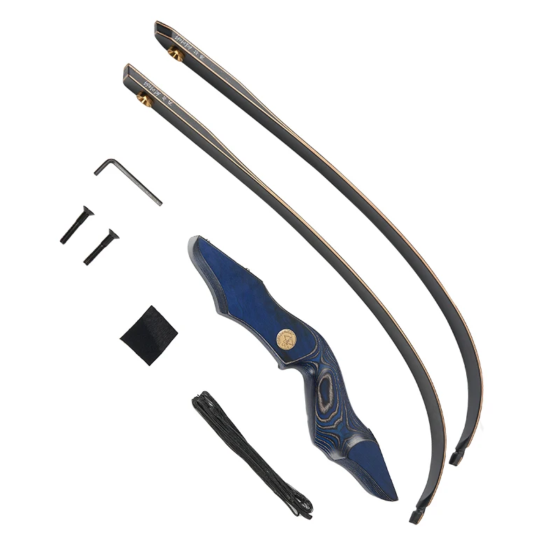 Archery 60in Left/Right Wooden Hunting Bow Traditional Recurve Bow Laminated Craft Longbow For Outdoor Shooting Hunting Gifts-6