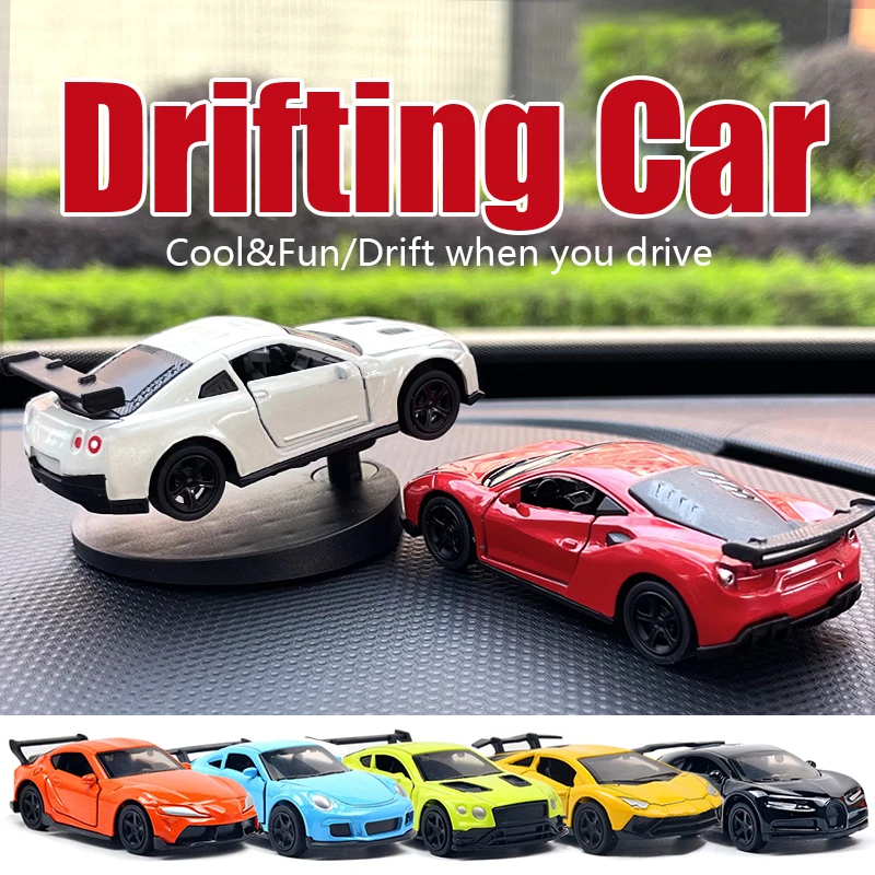 Drift Car dashboard toy model swing turning cool sports race auto ornaments interior accessories decor items fun decorations men-3