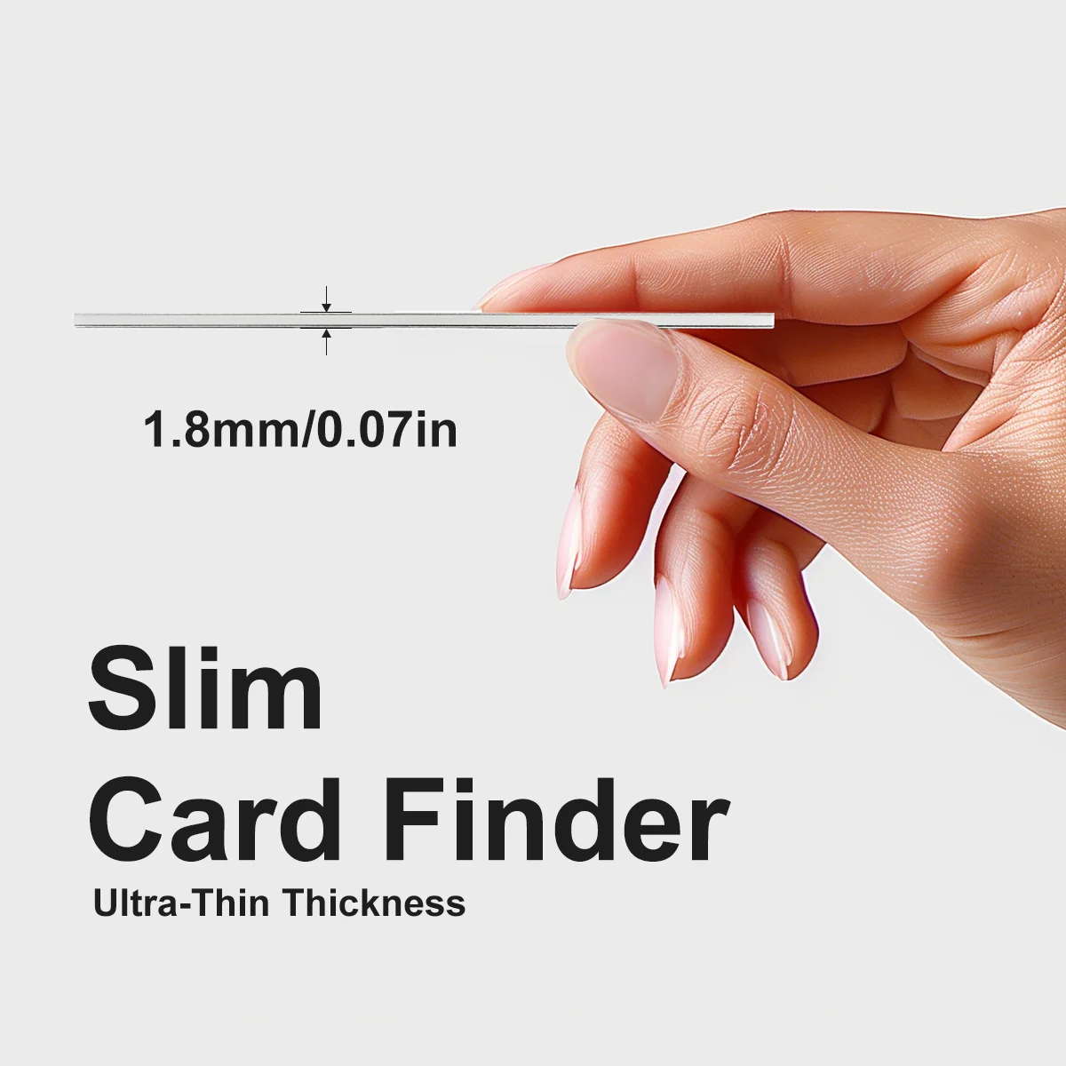 Wallet Anti-loss Card GPS Location Tracking Smart Tag Find My for iPhone Bluetooth Device Ultra-thin Card Wireless Charge IP67-6