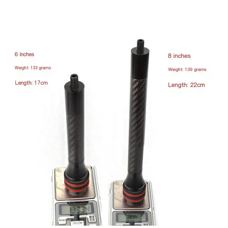 Carbon Stabilizer Balance Bar for Archery, Hock Absorption, Compound Bow Shooting Accessories, 6 