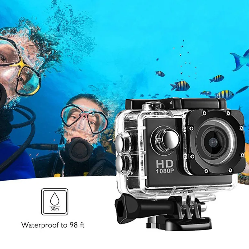 Full HD 1080P Waterproof Camera 2.0 Inch Camcorder Sports DV Go Car Cam Pro Mini Sports DV Camcorder With Cam Accessories-6