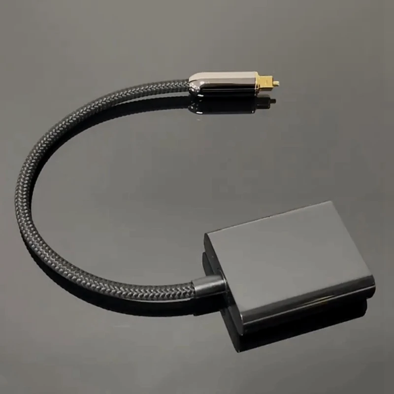 Optical Fiber Cable Splitter 2 In 1 Toslink Converter For HDTV DVD Digital TV Sound Bar Amplifier-2