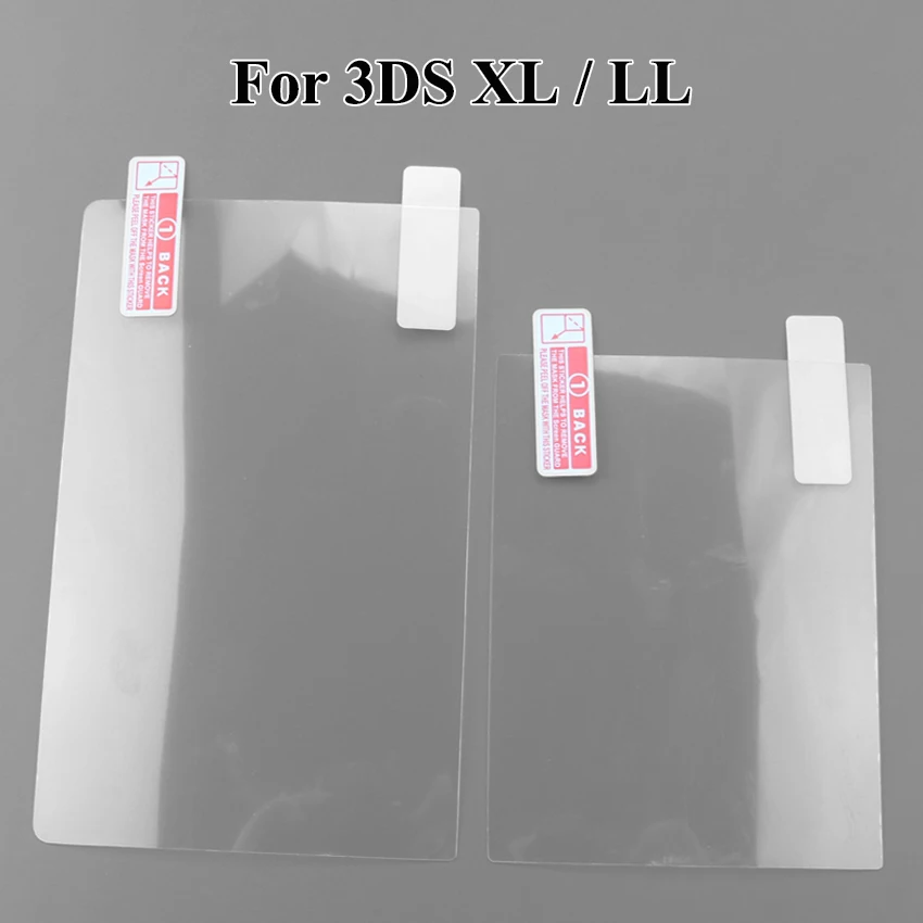 1PCS Top Bottom HD Clear Protective Film For Nintend DSL NDSL for 2DS New 3DS XL LCD Screen Protector-4