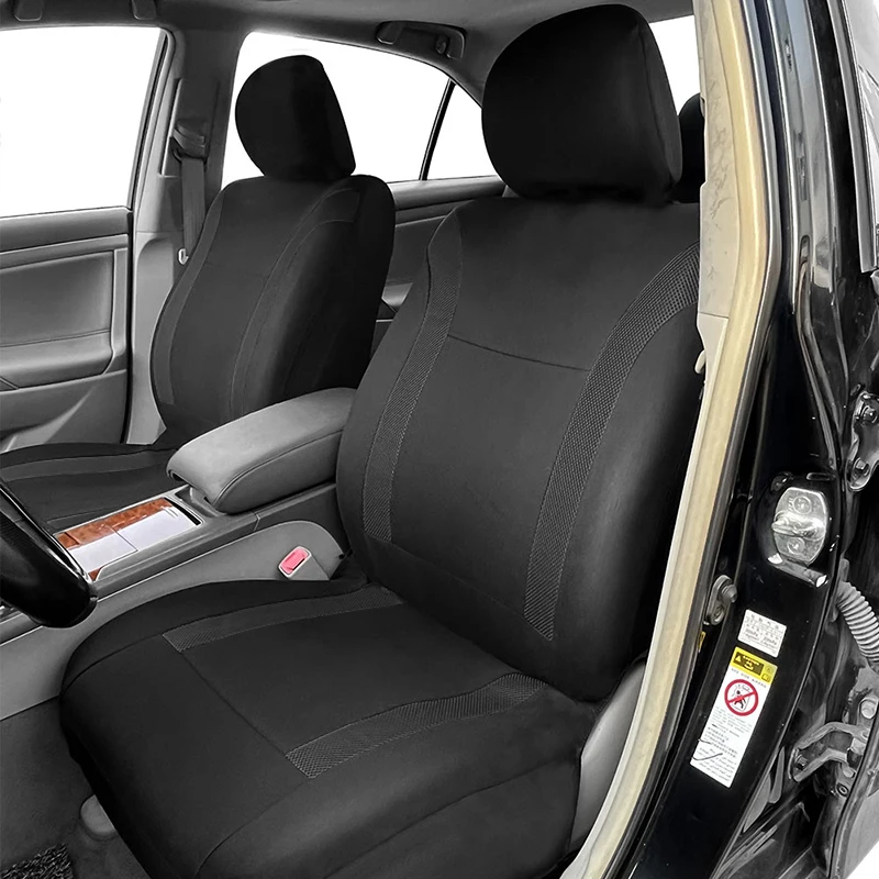 Universal Breathable Car Seat Covers Air Mesh Fabric Splicing With Polyester Fabric Fit For Most Car Suv Accessories Interior-2