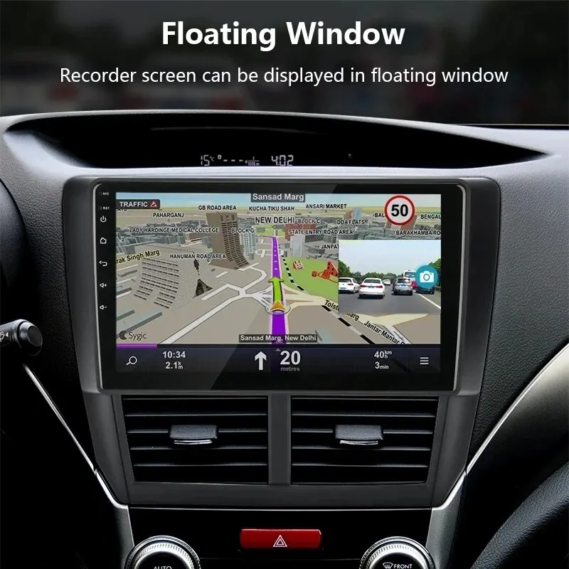 Car DVR Dash Cam Full HD 1080P Dash Cam For DVD Android Player ADAS LDWS Navigation Unit Auto Audio Voice Alarm Video Recording-3