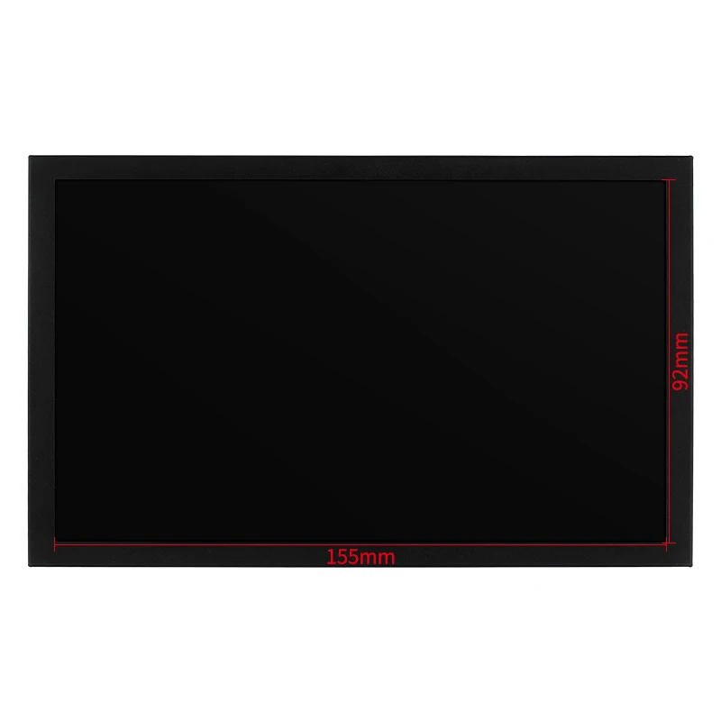 7 Inch Portable Monitor 1024x600 IPS LCD HDMI-compatible VGA AV Input DC Type C Power  Screen for PC Laptop Camera TV Box DVD-4
