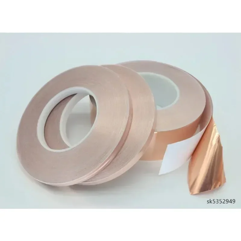 Self-adhesive pure copper single-sided conductive tape (good heat dissipation, high temperature signal shielding)-4