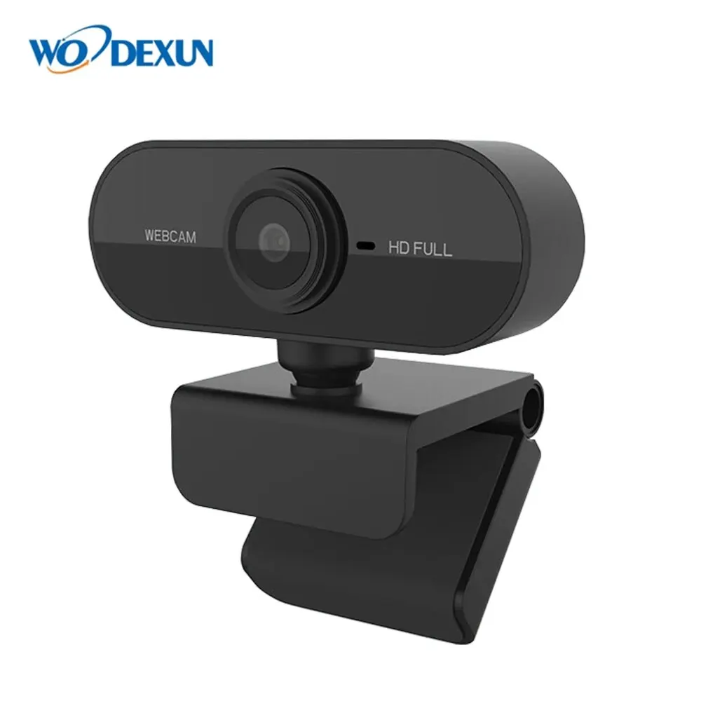 Camera 1080P HD Computer HD USB Camera Built In Microphone USB Network Camera Web Camera For Work With Microphone Tripod-6