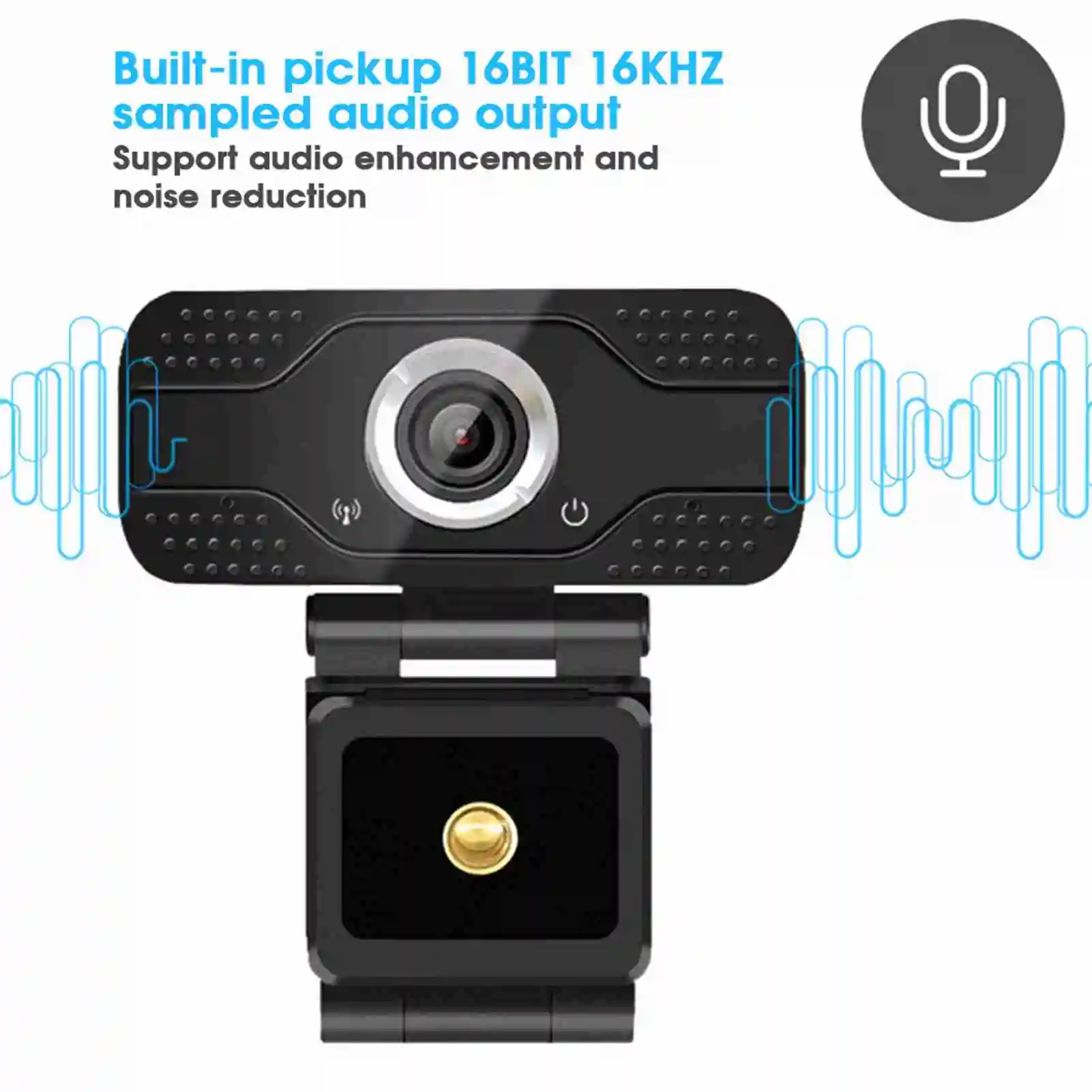 1080P Desktop Computer Camera USB Online Class Webcam with Microphone Computer Camera Drive  Camera USB Camera PC Webcam-3