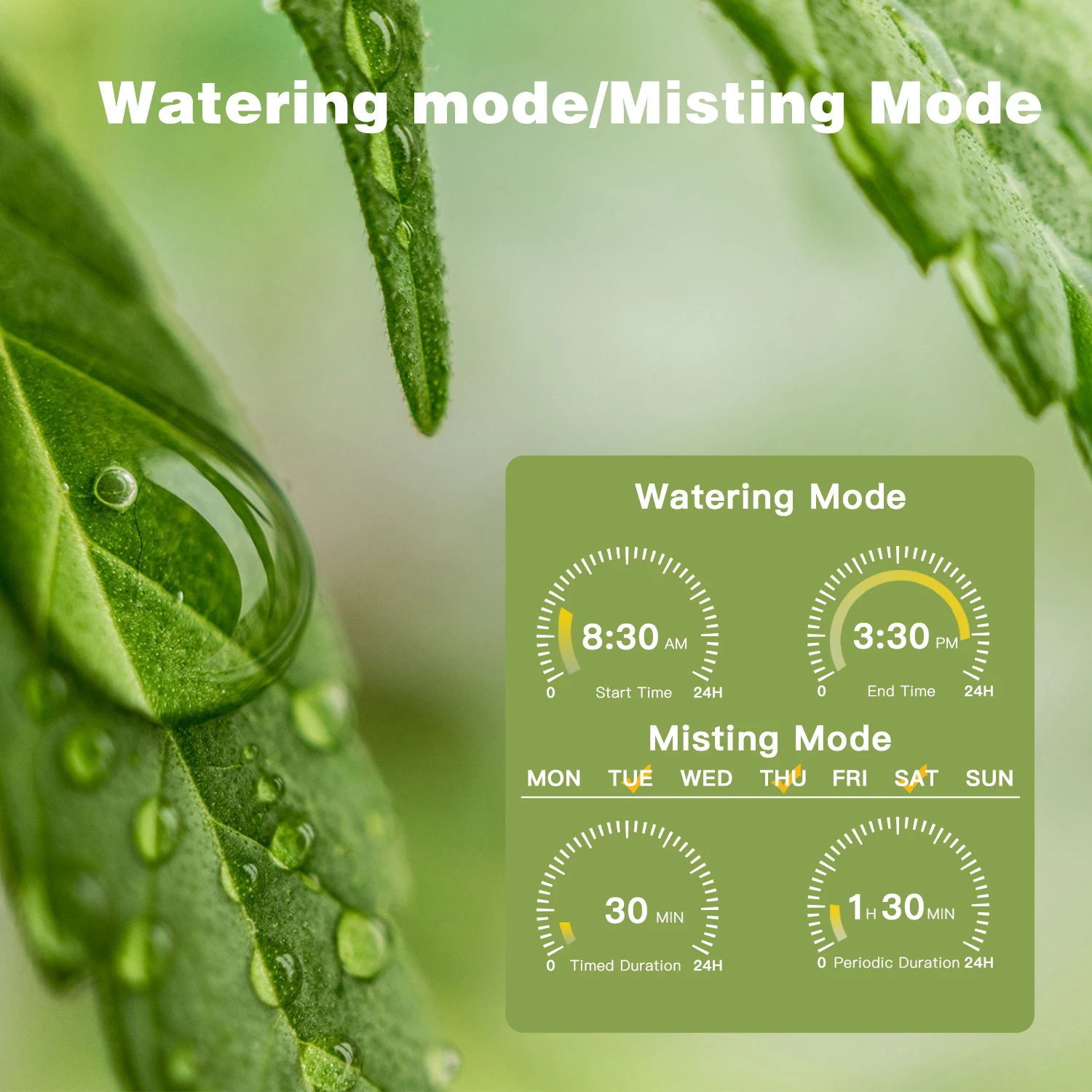 Tuya Smart Zigbee Watering Timer Automatic Drip Irrigation Controller Smart Water Valve Garden Automatic Watering System-4