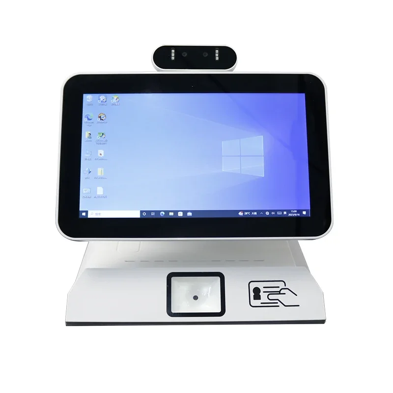 13.3 inch self ordering kiosk tablet machine fast food ordering desktop touch screen self service kiosk price for chain store-2