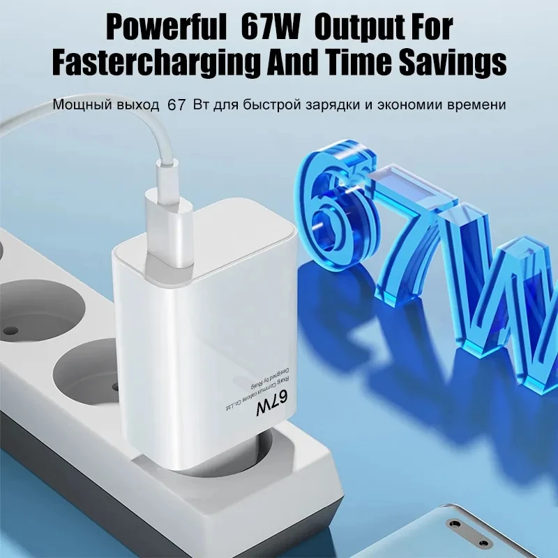 For Xiaomi Original 67W USB Super Fast Charger Power Adapter Mi 12 11 6A Type C Cable POCO X5 X4 Pro Redmi Note 9 10 11 Charging-5