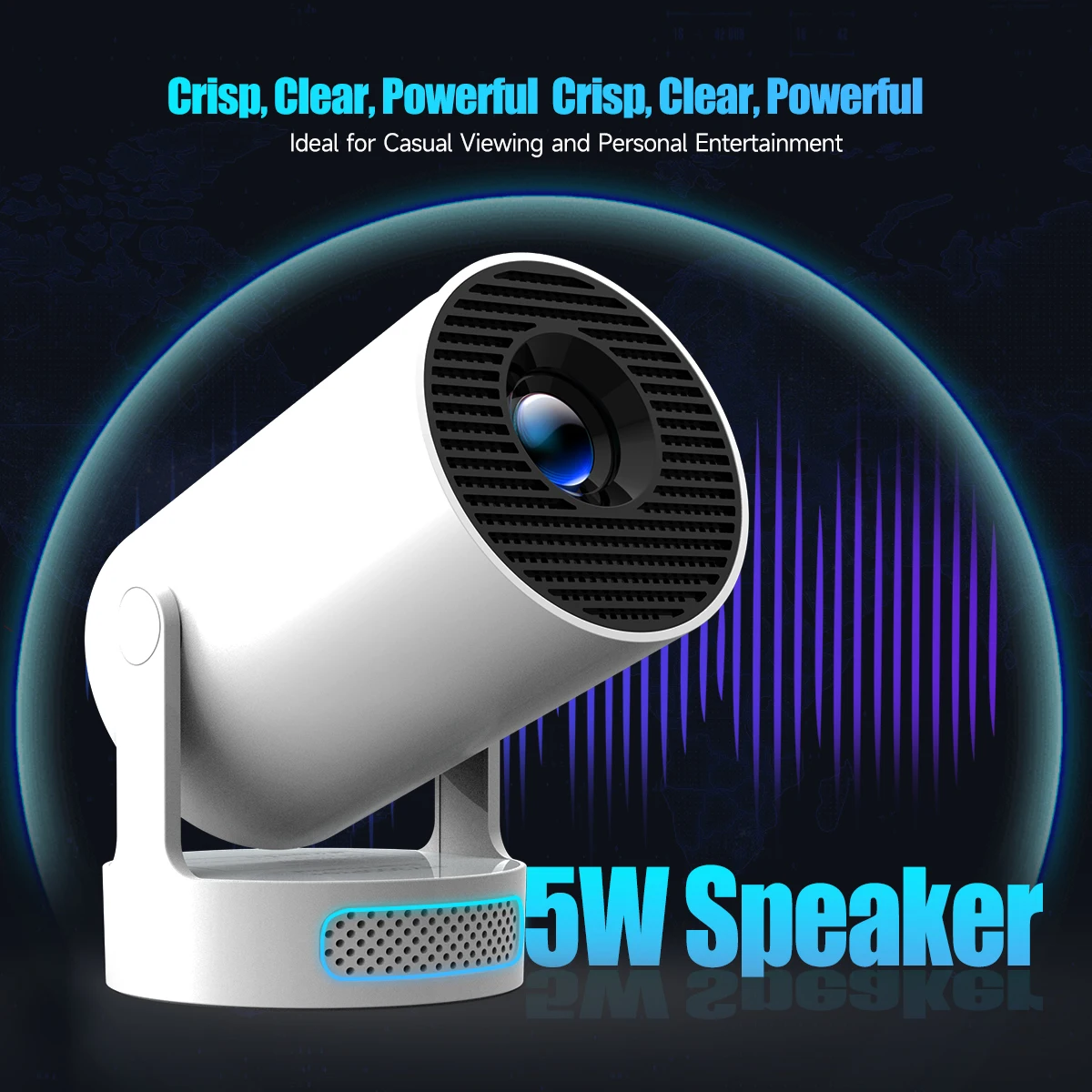 Magcubic 4K Wifi6 Projector Android11 260 ANSI Dual WIFI Allwinner H713 BT5.0 1280*720P Home Cinema Outdoor portable HY300 Pro +-4