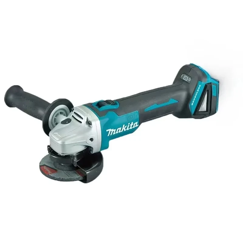 Makita DGA404 125mm/100mm Brushless Lithium Electric Angle Grinder Rechargeable Cutting Machine High Power Polishing Machine 18V-2