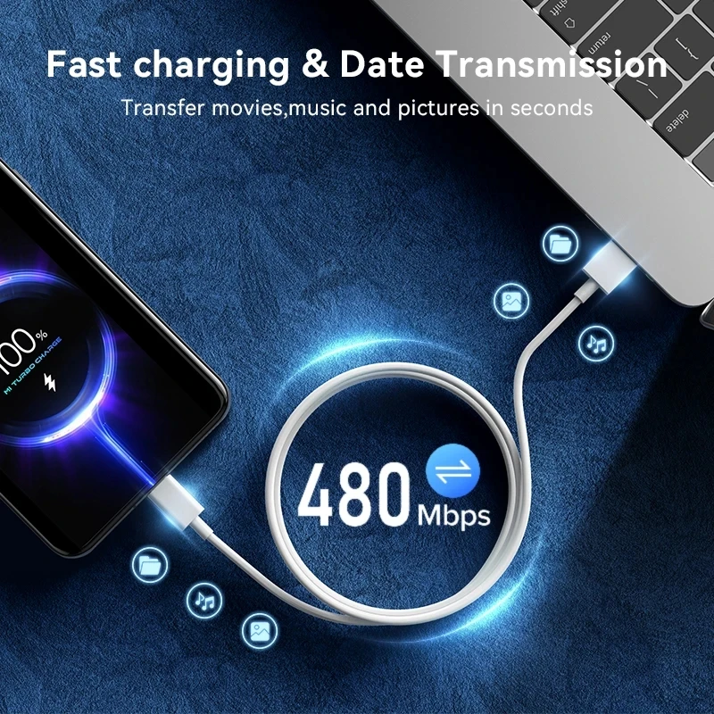 6A 67W Ultra Fast Charger Cable for Xiaomi 10T 11 Lite 12 Redmi Note 10 11T 12T 13 POCO X3 X4 F4 Quick Charging Type C USB Cable-6