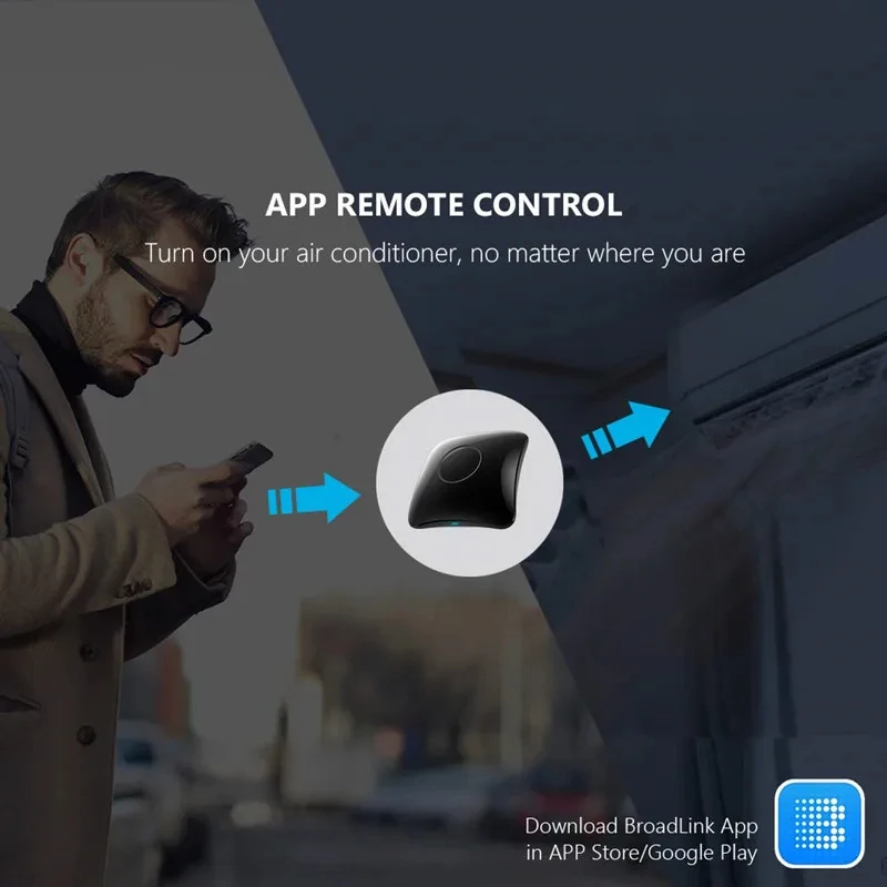 Original Broadlink RM4 Pro IR RF WIFI Universal Smart Remote Control RM4Pro SmartHome Automation Work With Alexa and Google Home-4