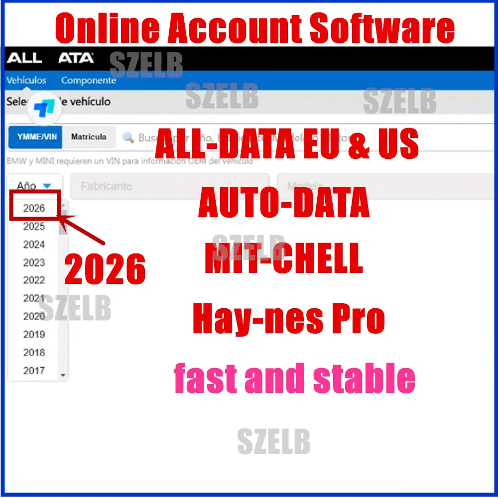2025 ALLDATA Online Account for Auto data Alldata Haynes PRO Workshop Car Repair Software Support Mobile Login update to 2025