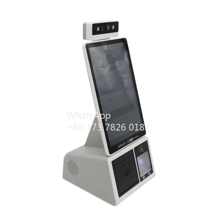 Hot CE Certified Desktop 10.1inch All in One Payment Kiosk Self Order Touch Kiosk Restaurant Kiosk Self Service Payment Machine-2