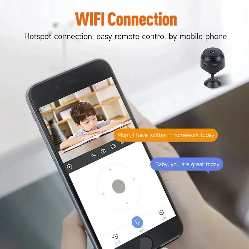 A9 Mini Wifi Camera 1080P Full HD Mini Recorder Wireless Mini Camera Video Surveillance Video Recorder Security Camera-5