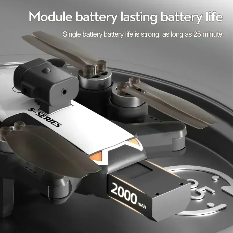 For Xiaomi  S2S Drone 8K HD Dual Camera Brushless Motor Obstacle Avoidance Dron RC Helicopter Foldable Quadcopter Toy Original-2