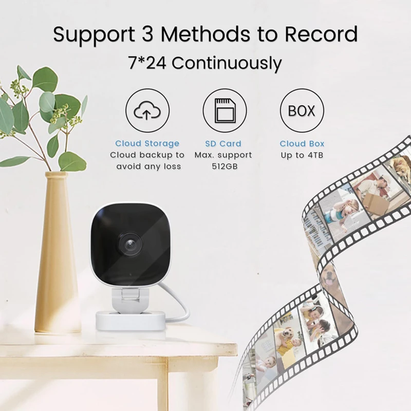 2025 4K Mini Security Camera Full Color Night Vision WiFi Monitor IP65 Waterproof Motion Detect Surveillance With 2 Way Audio-6