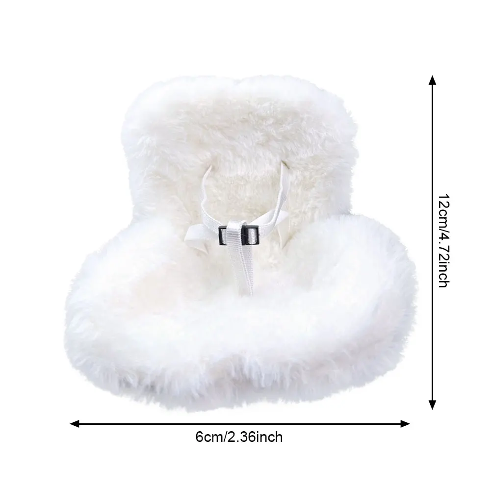 15-17cm Labubu Doll Carseat All Doll Safety Seat Accessories Cute Dolls Car Air Outlet Decoration High-Grade Auto Interior Gifts-6