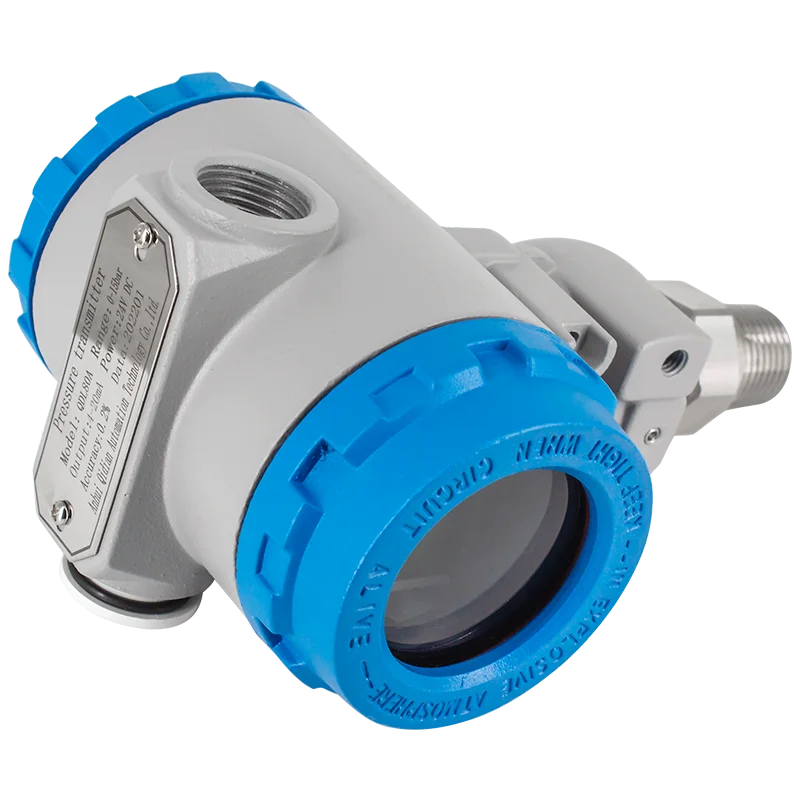 Waterproof LCD Pressure Transmitter Sensor 0-100bar 0-300bar 0-600bar M20*1.5 EX Proof Digital Pressure Sensor Transducer 4-20mA-6