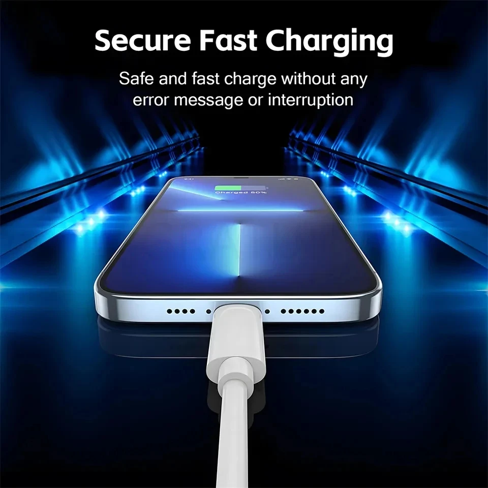 Original 30W USB Cable For Apple iPhone 14 13 12 11 Pro Max 7 8 Plus XS XR Fast Charging USB C TO iOS Cable Charger Accessories-6