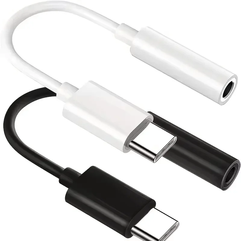 USB Type C To 3.5 Jack Earphone Adapter,USB-C 3.5mm Audio Cable Converter For IPhone 15 15 Pro MAX Samsung Galaxy Huawei Xiaomi