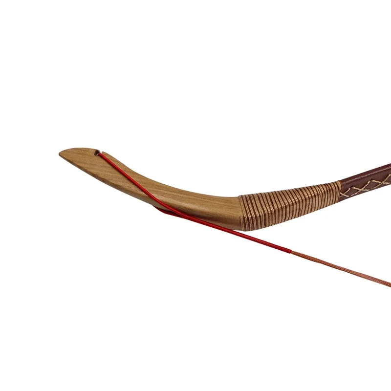 Toparchery Archery Wooden Traditional Loogbow, Chinese Ming Dynasty Recurve Bow, Outdoor Shooting Hunting Bow, 30-55lbs Gifts-4