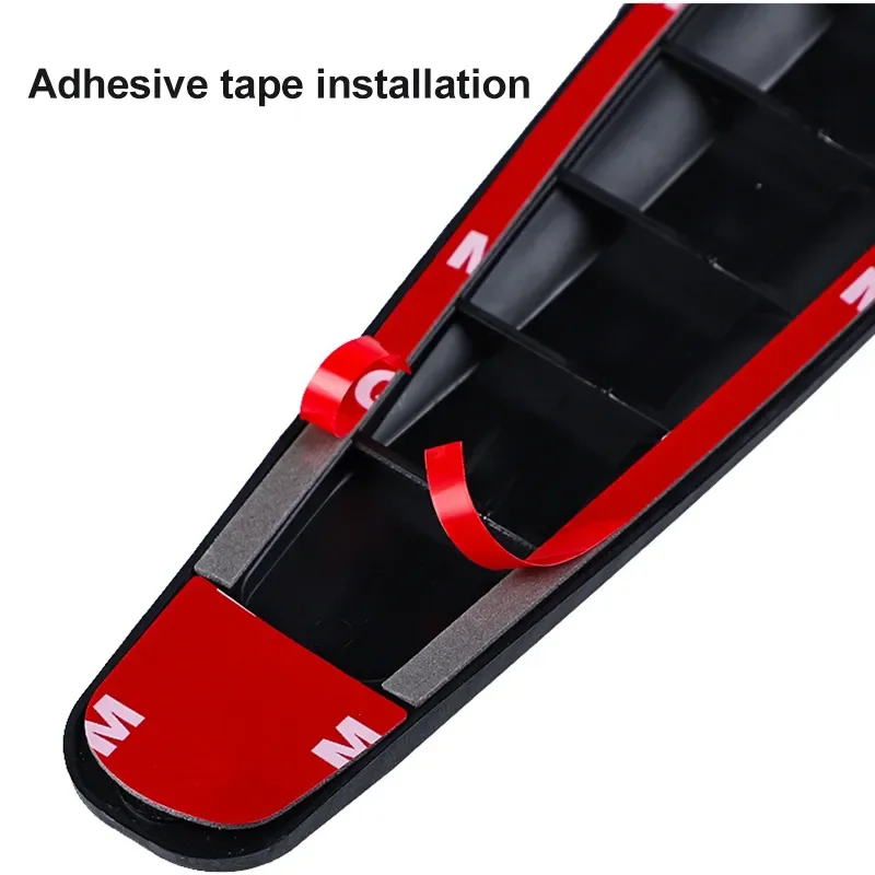 2pcs Car Bumper Protector Strip Guard Corner Protection Strips Scratch Protector Crash Anti Collision Auto Accessories-4