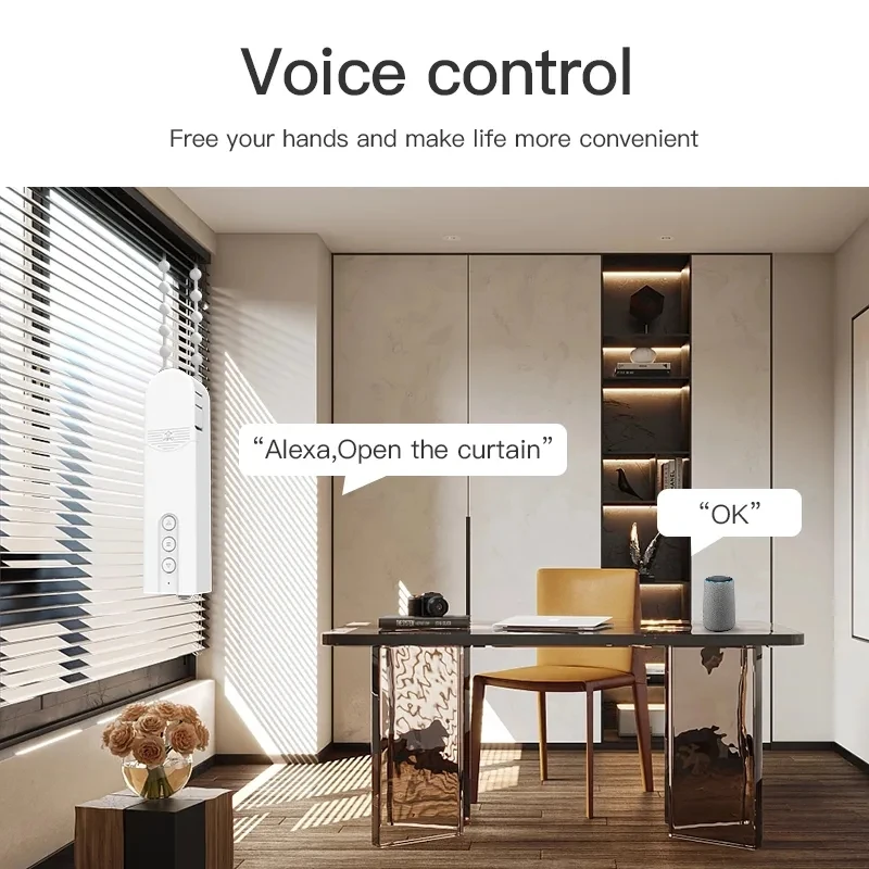Tuya Smart Blind Motor Wifi Automatic Electric Roller Shutter Shadows App Control Lifting Curtain Opening Closing Driver-5