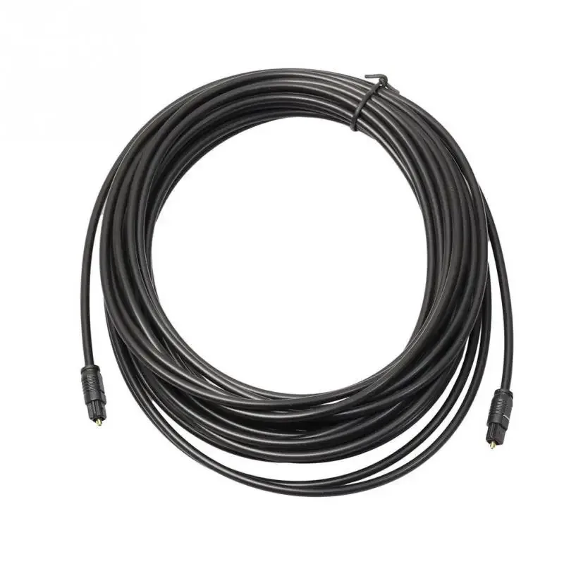 1/2/3Pcs For Toslink Gold-Plated Digital Optical Audio Cable 1m 1.5m 2m 3 / 5m 10m 15m 20m Gold-Plated Cable High Quality-5