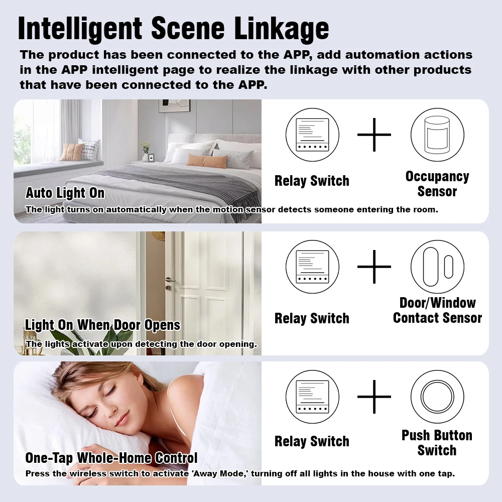 eWeLink App 16A 2 Way DIY Mini WiFi Smart Switch Breaker Module Timer Relay Voice Wireless Remote Control for Alexa Google Home-4