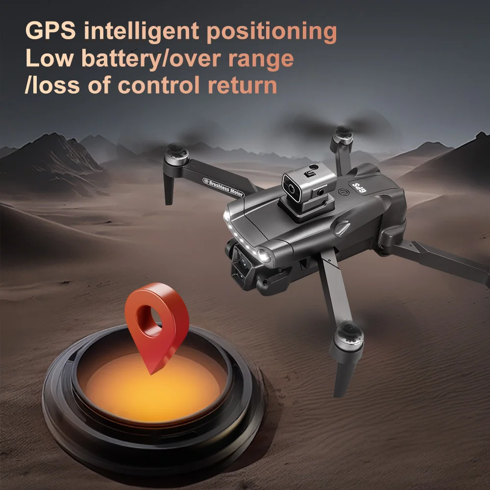 For Xiaomi V198GPS Drone ESC 8K Profesional  Brushless Laser obstacle avoidance Aerial Optical Foldable Quadcopter Mini Dron New-3