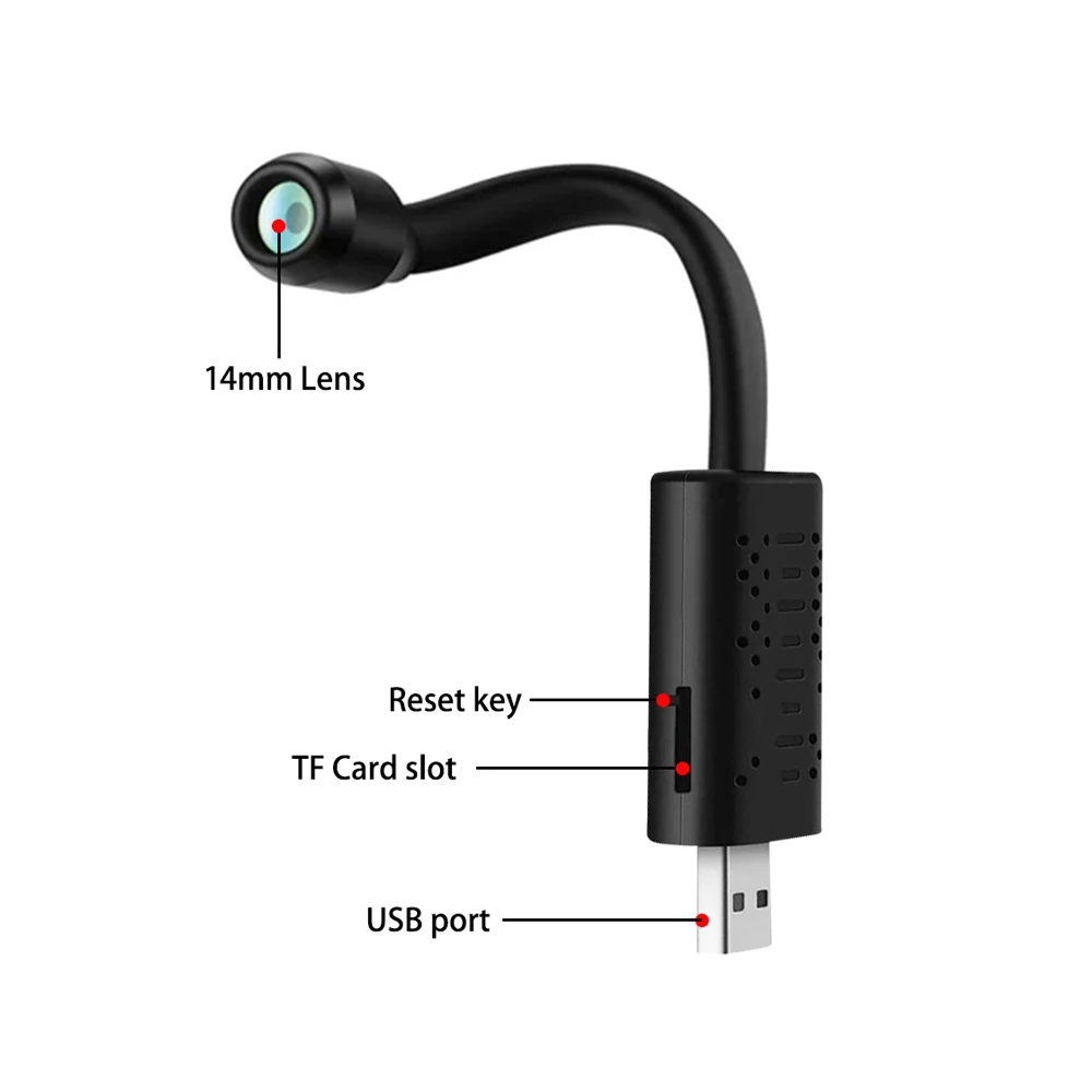 Mini Camera HD 1080P WiFi Camcorder Portable Wireless Module Video Recorder Support Remote View P2P Camera Small Body Cam-6
