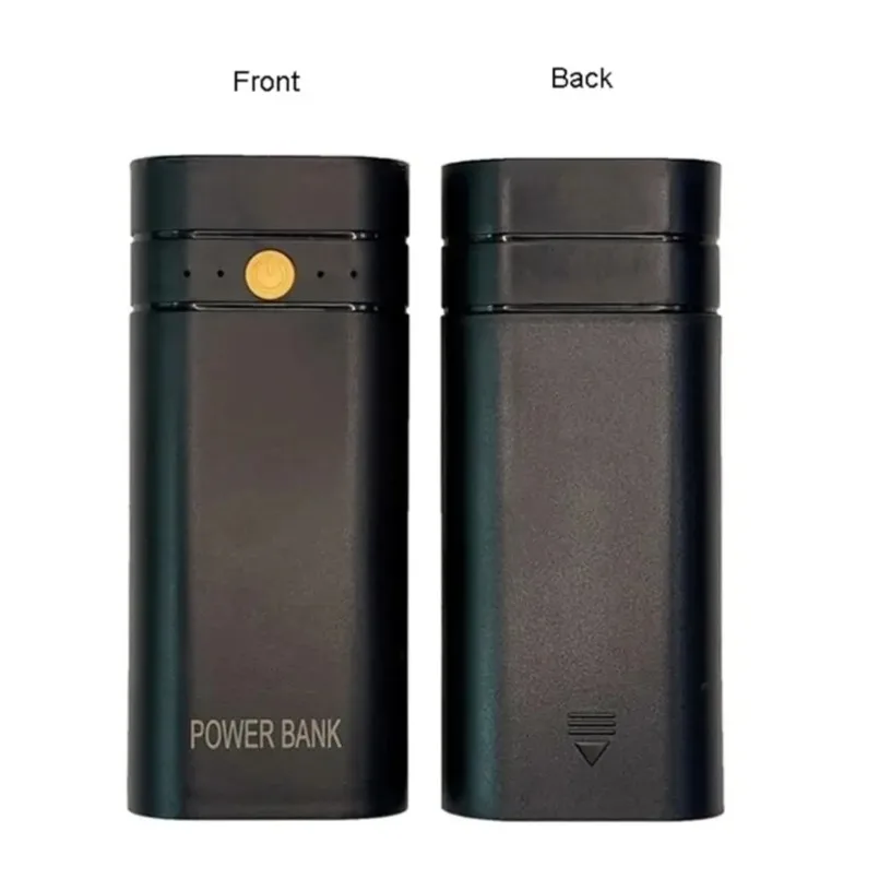 5V 2A 6000mAh 2X 18650 USB Type-C Battery Charger Case DIY Power Bank Box For Phone Electronic Charging Not Including Batteries-2