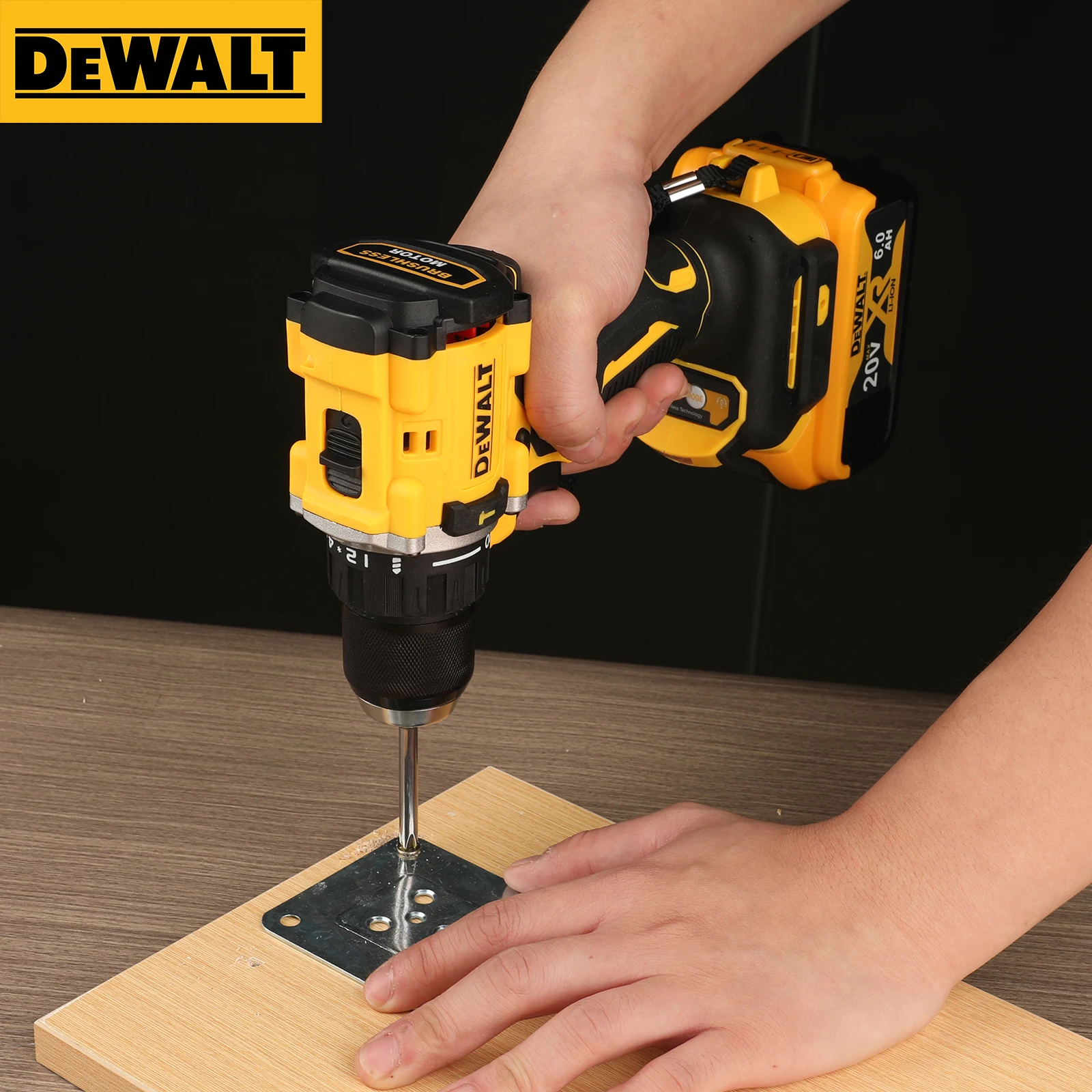 DEWALT DCD805 20V Power Tools Brushless Impact Drill Cordless Electric Screwdriver Multi-Function Hand Drill-4